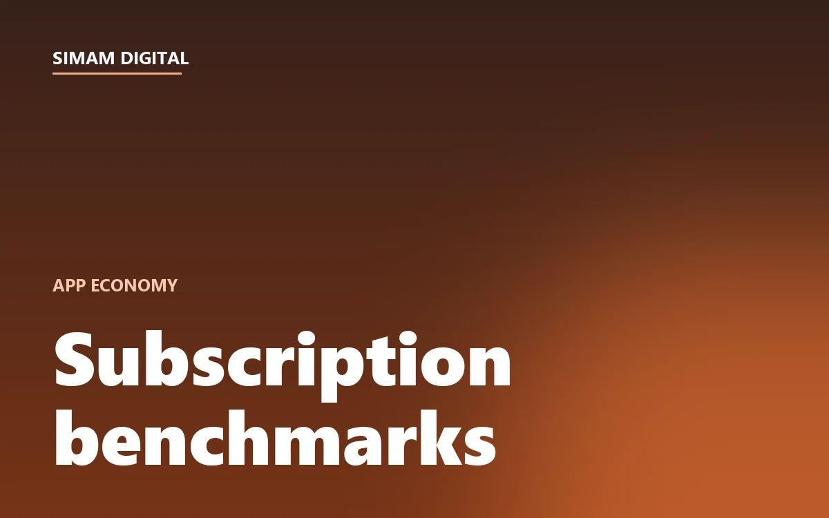 Simam Digital article: subscription benchmarks